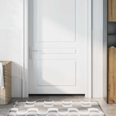 Vidaxl schroefbare deurborstelafsluitingen 12 pcs bruin 100 cm