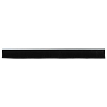 Vidaxl zelfklevende deurborstels 12 pcs zilver 100 cm