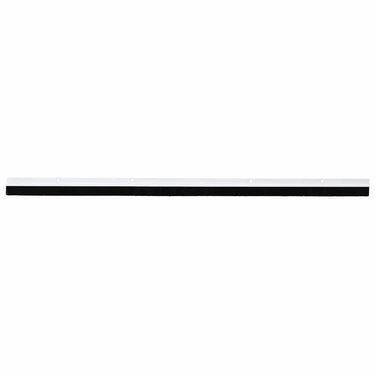 Vidaxl schroefbare deurborstelafsluitingen 2 pcs wit 100 cm