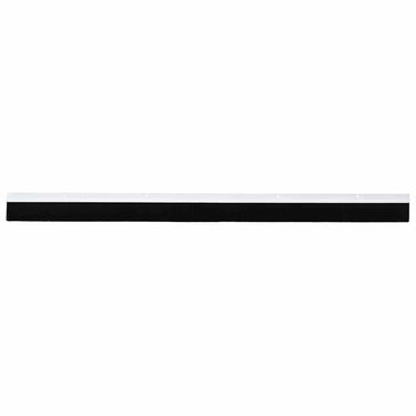 Vidaxl schroefbare deurborstelafsluitingen 2 pcs wit 100 cm