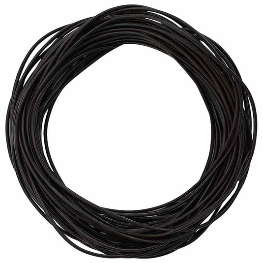 Vidaxl leren koord donkerbruin ø1,5 mm x 50 m leer