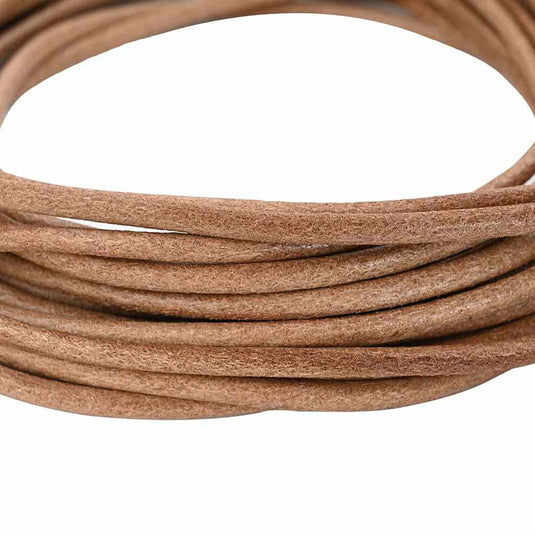 Vidaxl leren koord bruin ø4 mm x 10 m leer