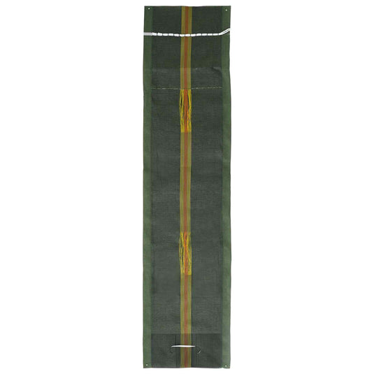 Vidaxl zandzakken 50 pcs donkergroen 120 x 27 cm hdpe
