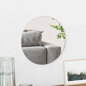Vidaxl wandspiegel rond ø 30 cm gehard glas