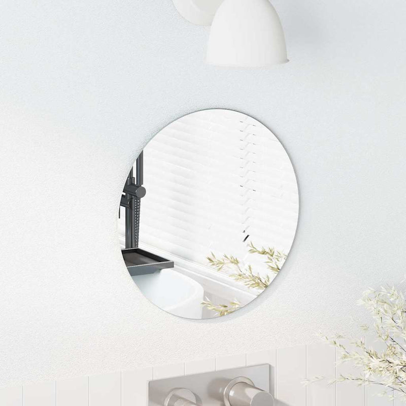 Afbeelding laden in galerijviewer, Vidaxl wandspiegel rond ø 30 cm gehard glas
