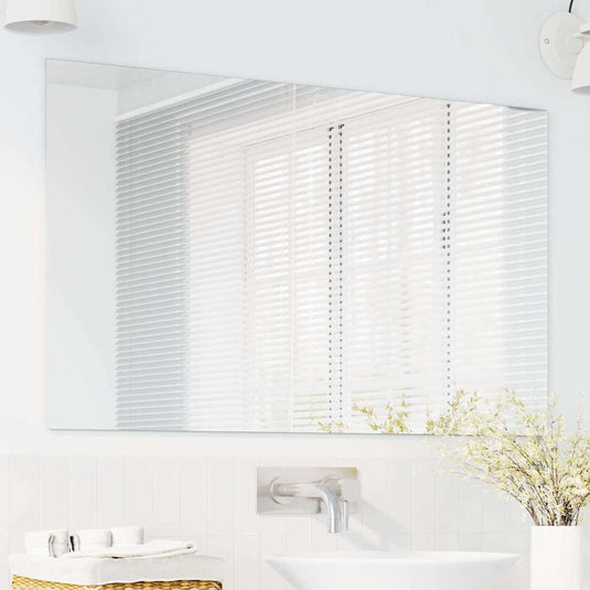 Vidaxl wandspiegel rechthoekig 100 x 60 cm gehard glas