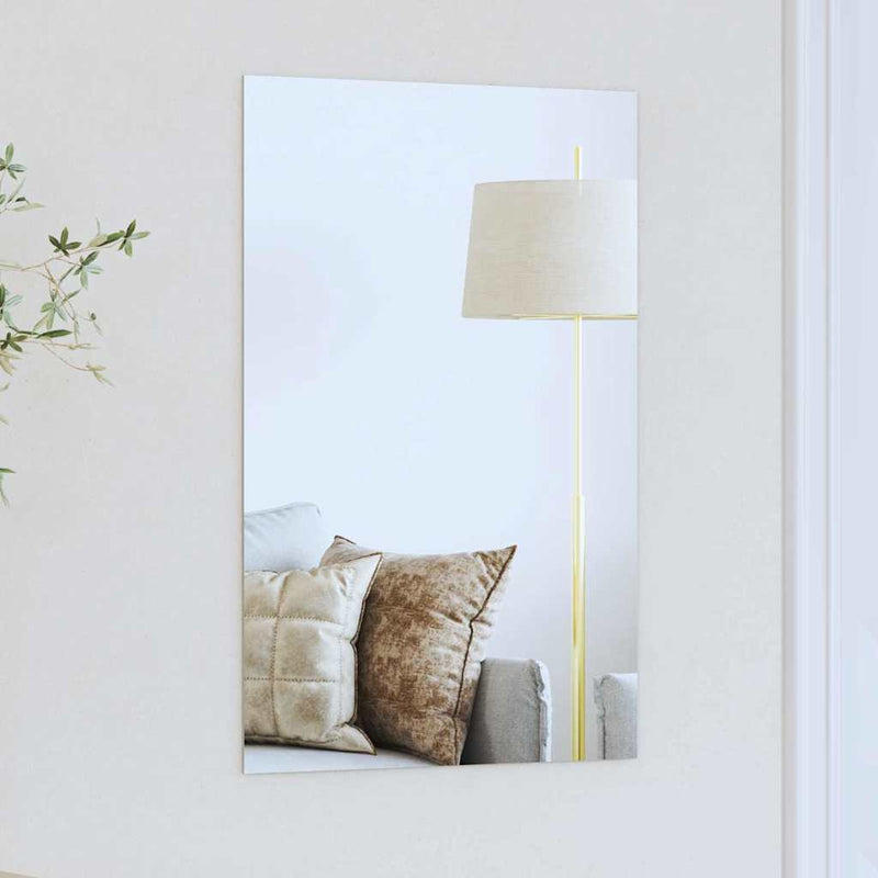 Afbeelding laden in galerijviewer, Vidaxl wandspiegel rechthoekig 40 x 60 cm gehard glas
