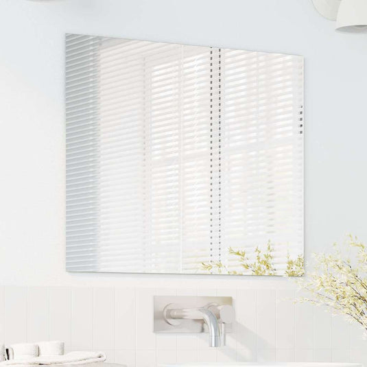 Vidaxl wandspiegel rechthoekig 50 x 60 cm gehard glas