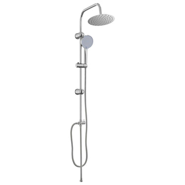 Vidaxl doucheset zilver 47 x 20 x 95 cm roestvrij staal