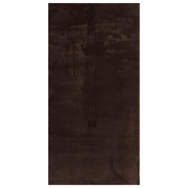 Vidaxl vloerkleden rechthoekig huarte bruin 200 x 100 cm polyester