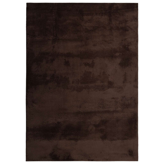 Vidaxl vloerkleden rechthoekig huarte bruin 200 x 140 cm polyester