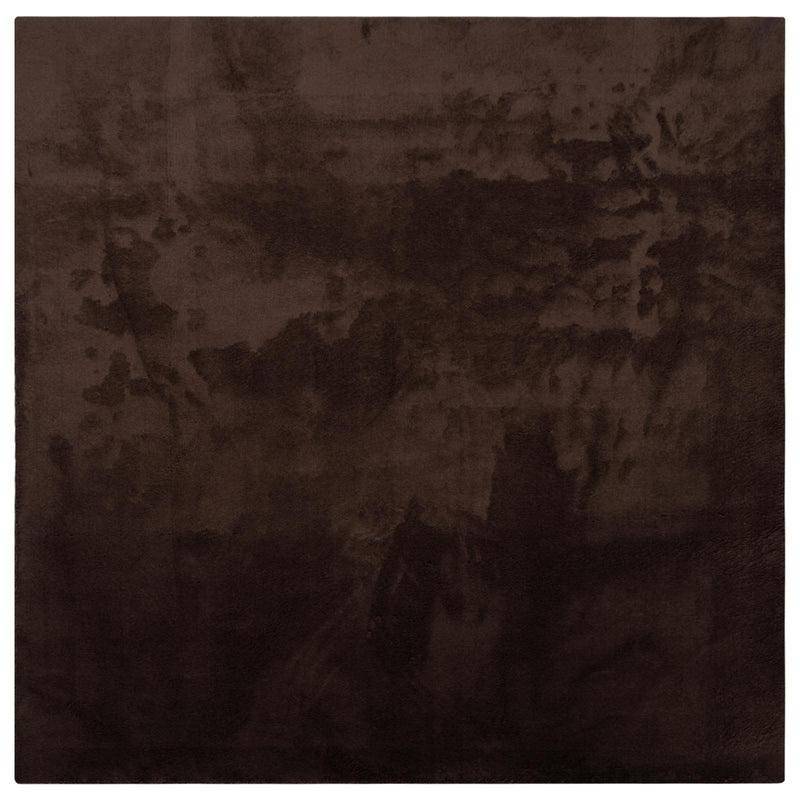 Afbeelding laden in galerijviewer, Vidaxl vloerkleden vierkant huarte bruin 240 x 240 cm polyester
