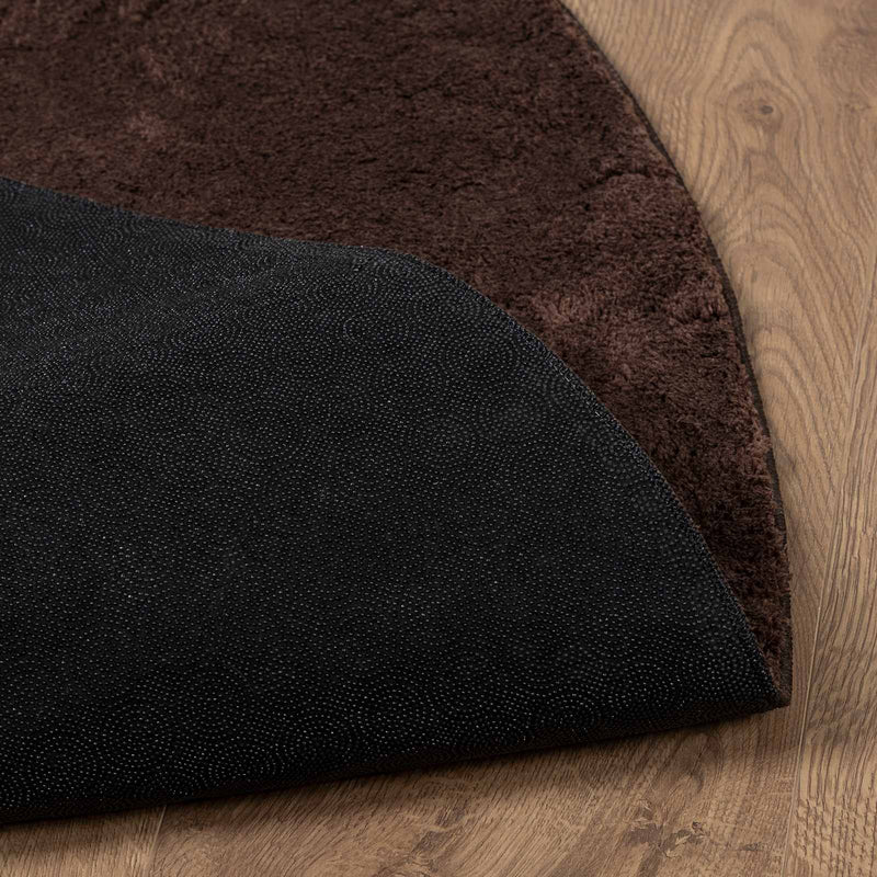 ギャラリービューアに画像をロードする, Vidaxl vloerkleden rond huarte bruin ø 160 cm polyester
