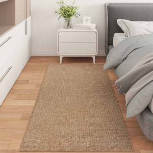 Vidaxl vloerkleden rechthoekig huarte naturel 150 x 80 cm polyester