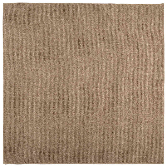 Vidaxl vloerkleden vierkant huarte naturel 120 x 120 cm polyester