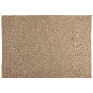 Vidaxl vloerkleden moiré huarte naturel 230 x 160 cm polyester