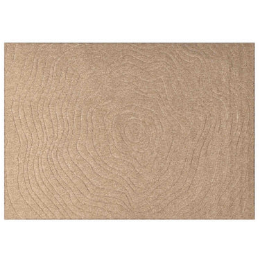 Vidaxl vloerkleden moiré huarte naturel 280 x 200 cm polyester