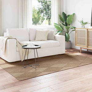 Vidaxl vloerkleden rechthoekig huarte naturel 200 x 140 cm polyester