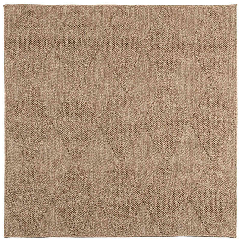 ギャラリービューアに画像をロードする, Vidaxl vloerkleden vierkant huarte naturel 120 x 120 cm polyester
