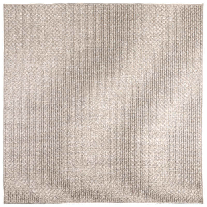 Afbeelding laden in galerijviewer, Vidaxl vloerkleden vierkant huarte crème 240 x 240 cm polyester
