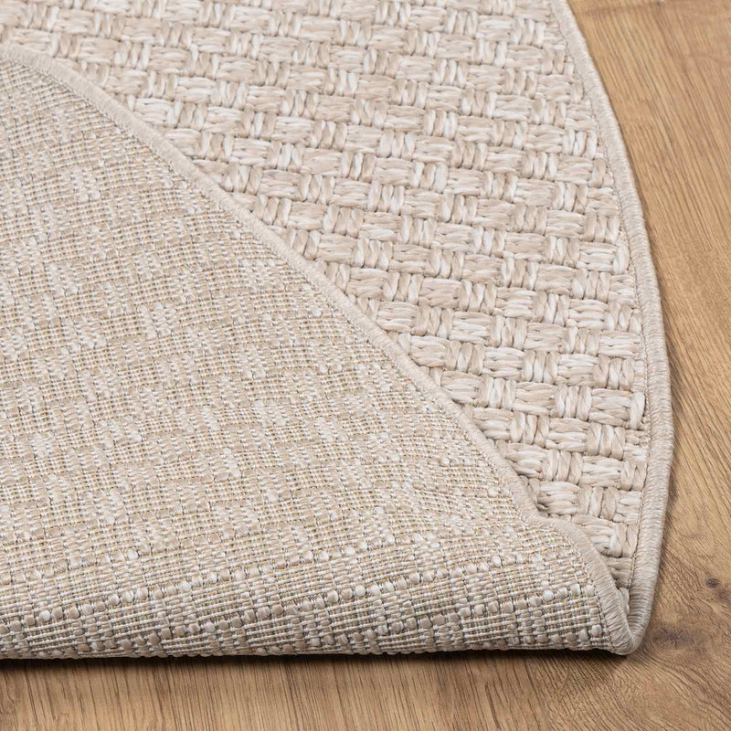Afbeelding laden in galerijviewer, Vidaxl vloerkleden rond huarte crème ø 200 cm polyester
