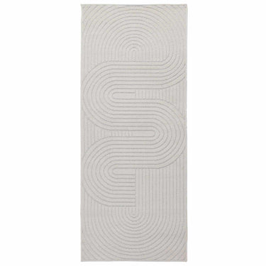 Vidaxl vloerkleden rechthoekig huarte crème 150 x 80 cm polyester