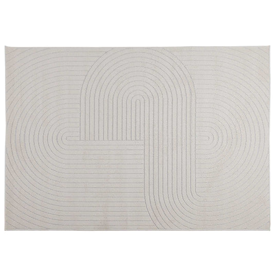 Vidaxl vloerkleden rechthoekig huarte crème 170 x 120 cm polyester
