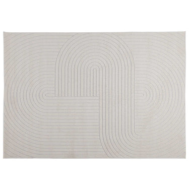 Vidaxl vloerkleden rechthoekig huarte crème 200 x 140 cm polyester