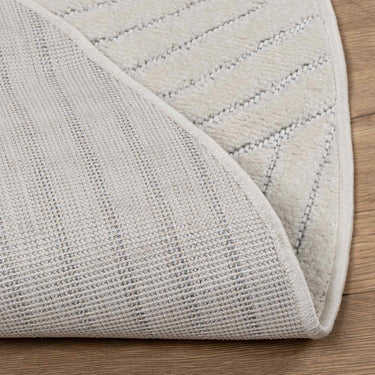 Vidaxl vloerkleden rond huarte crème ø 200 cm polyester