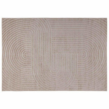 Vidaxl vloerkleden rechthoekig huarte beige 170 x 120 cm polyester