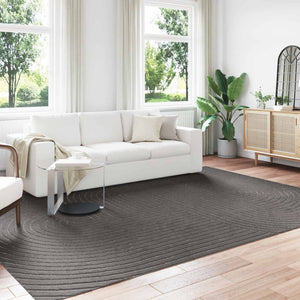 Vidaxl vloerkleden rechthoekig huarte antraciet 340 x 240 cm polyester