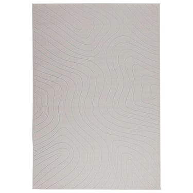 Vidaxl vloerkleden rechthoekig huarte crème 170 x 120 cm polyester