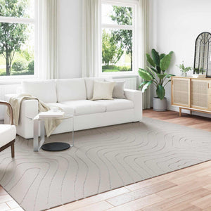 Vidaxl vloerkleden rechthoekig huarte crème 340 x 240 cm polyester