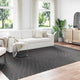 Vidaxl vloerkleden rechthoekig huarte antraciet 340 x 240 cm polyester