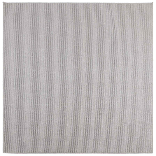 Vidaxl vloerkleden vierkant huarte crème 240 x 240 cm polyester