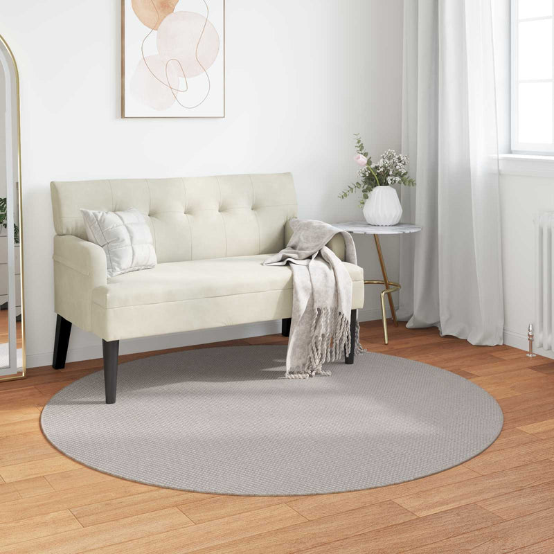Afbeelding laden in galerijviewer, Vidaxl vloerkleden rond huarte crème ø 120 cm polyester
