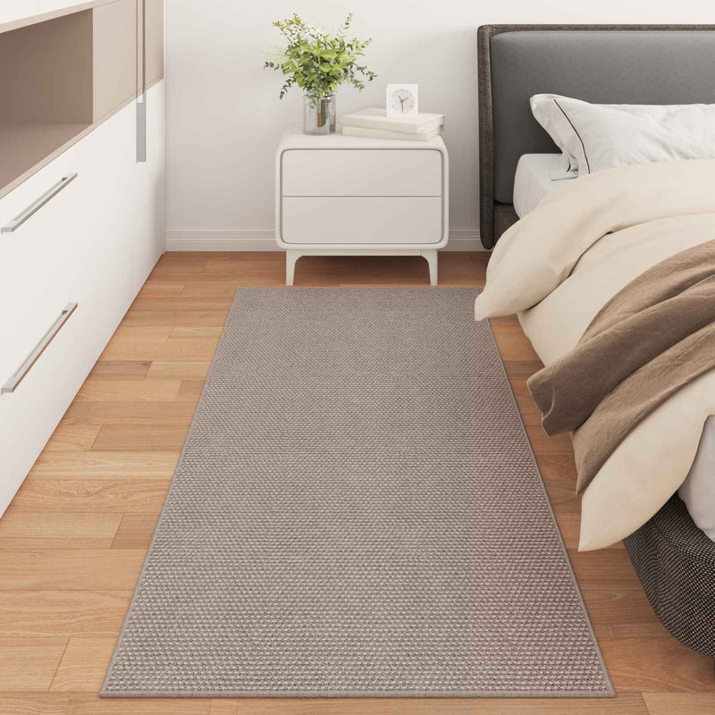 Afbeelding laden in galerijviewer, Vidaxl vloerkleden huarte crème en taupe 150 x 80 cm polyester
