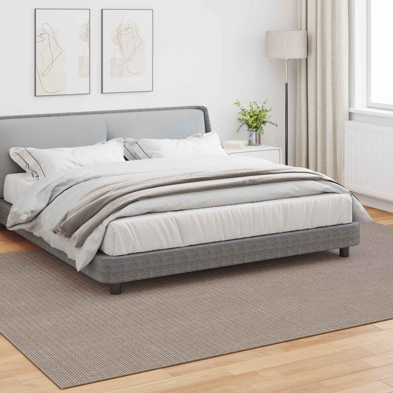 Afbeelding laden in galerijviewer, Vidaxl vloerkleden huarte crème en taupe 280 x 200 cm polyester
