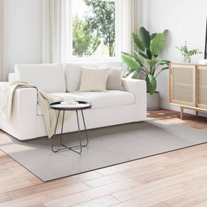 Vidaxl vloerkleden huarte crème en grijs 170 x 120 cm polyester