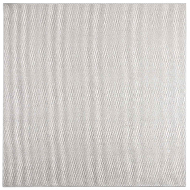 Vidaxl vloerkleden huarte crème en grijs 120 x 120 cm polyester