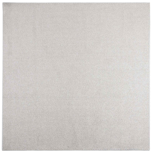 Vidaxl vloerkleden huarte crème en grijs 240 x 240 cm polyester