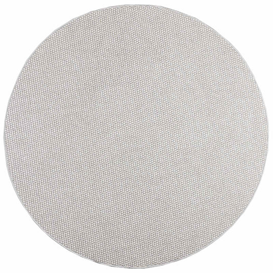 Vidaxl vloerkleden rond huarte crème en grijs ø 160 cm polyester