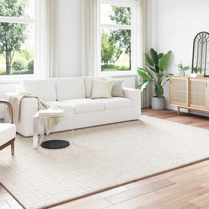 Vidaxl vloerkleden rechthoekig huarte crème 340 x 240 cm polyester