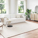 Vidaxl vloerkleden rechthoekig huarte crème 340 x 240 cm polyester