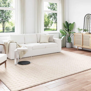 Vidaxl vloerkleden rechthoekig huarte beige 280 x 200 cm polyester