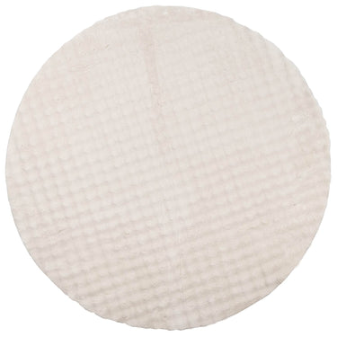 Vidaxl vloerkleden rond huarte beige ø 120 cm polyester
