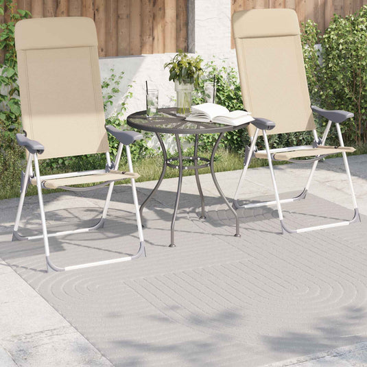 Vidaxl vloerkleden rechthoekig huarte zand 280 x 200 cm polyester