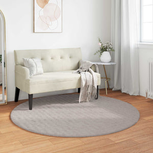 Vidaxl vloerkleden rond huarte zand ø 120 cm polyester