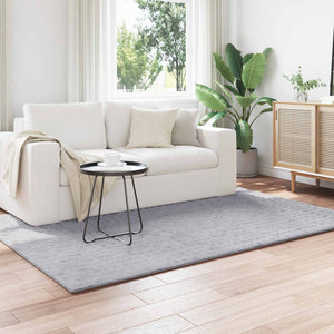 Vidaxl vloerkleden rechthoekig huarte grijs 170 x 120 cm polyester