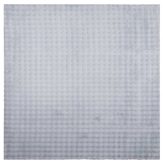 Vidaxl vloerkleden vierkant huarte grijs 240 x 240 cm polyester